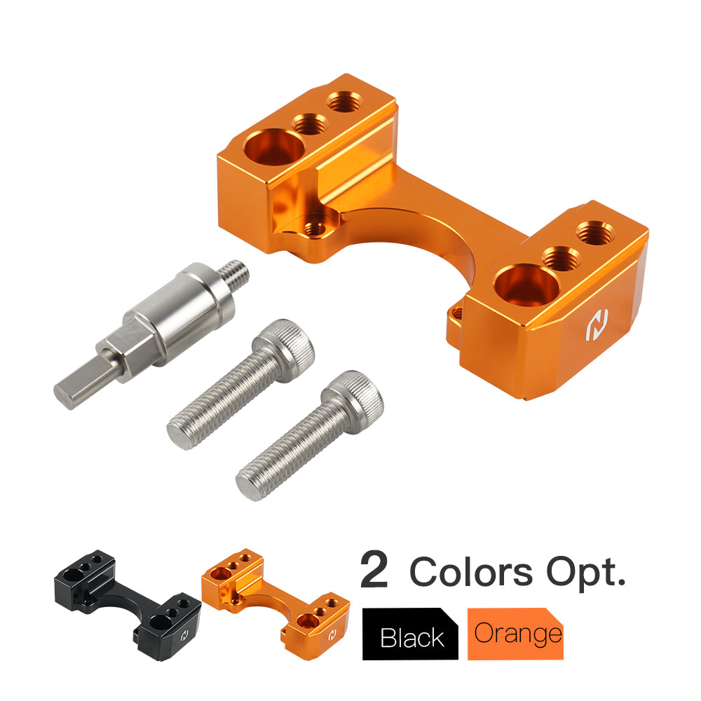 Steering Damper Bracket 1" Handlebar Risers Kit For KTM 790 890 Adventure R 2019-2024