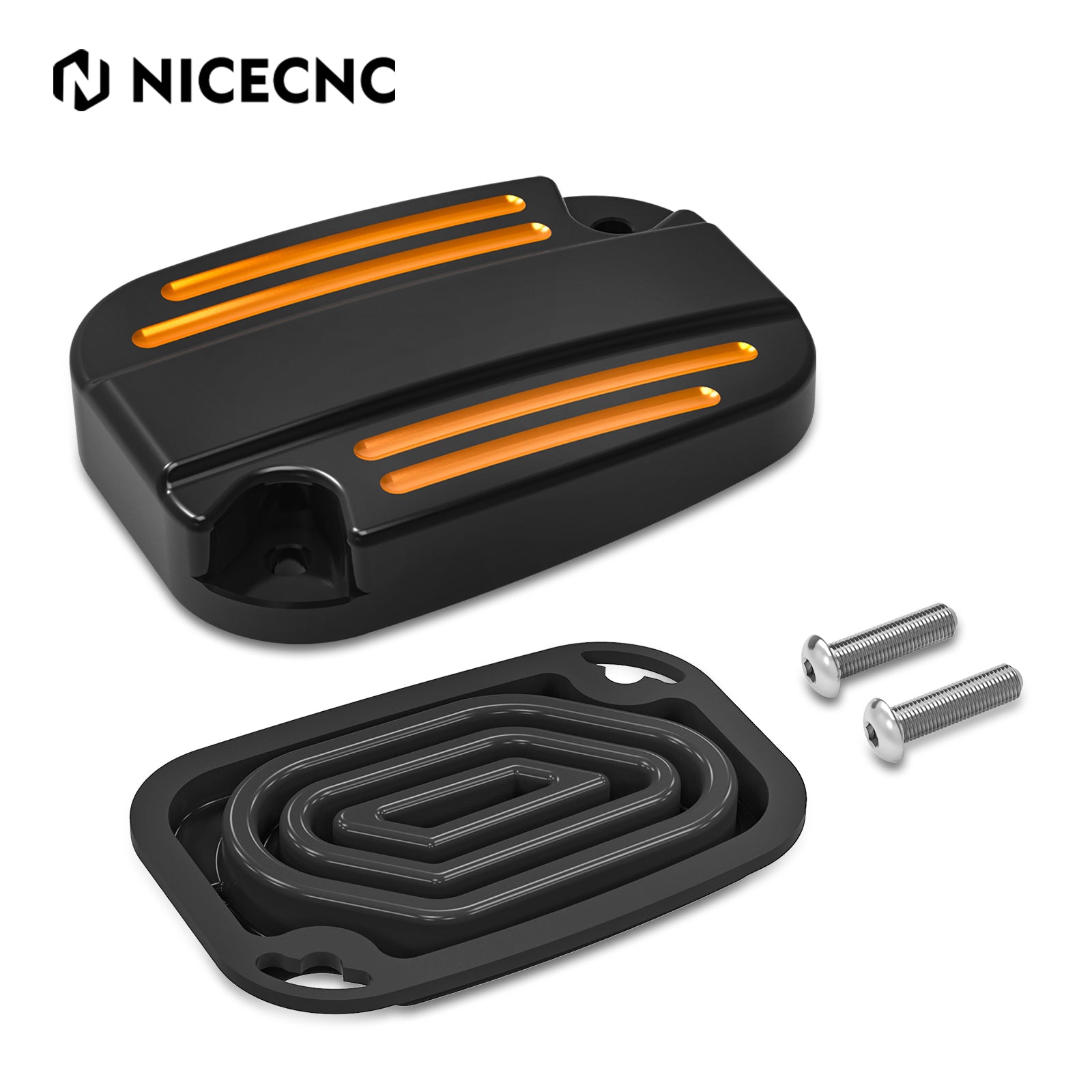 Front Clutch Brake Master Cylinder Reservoir Cover Cap For Harley Street Glide Road King