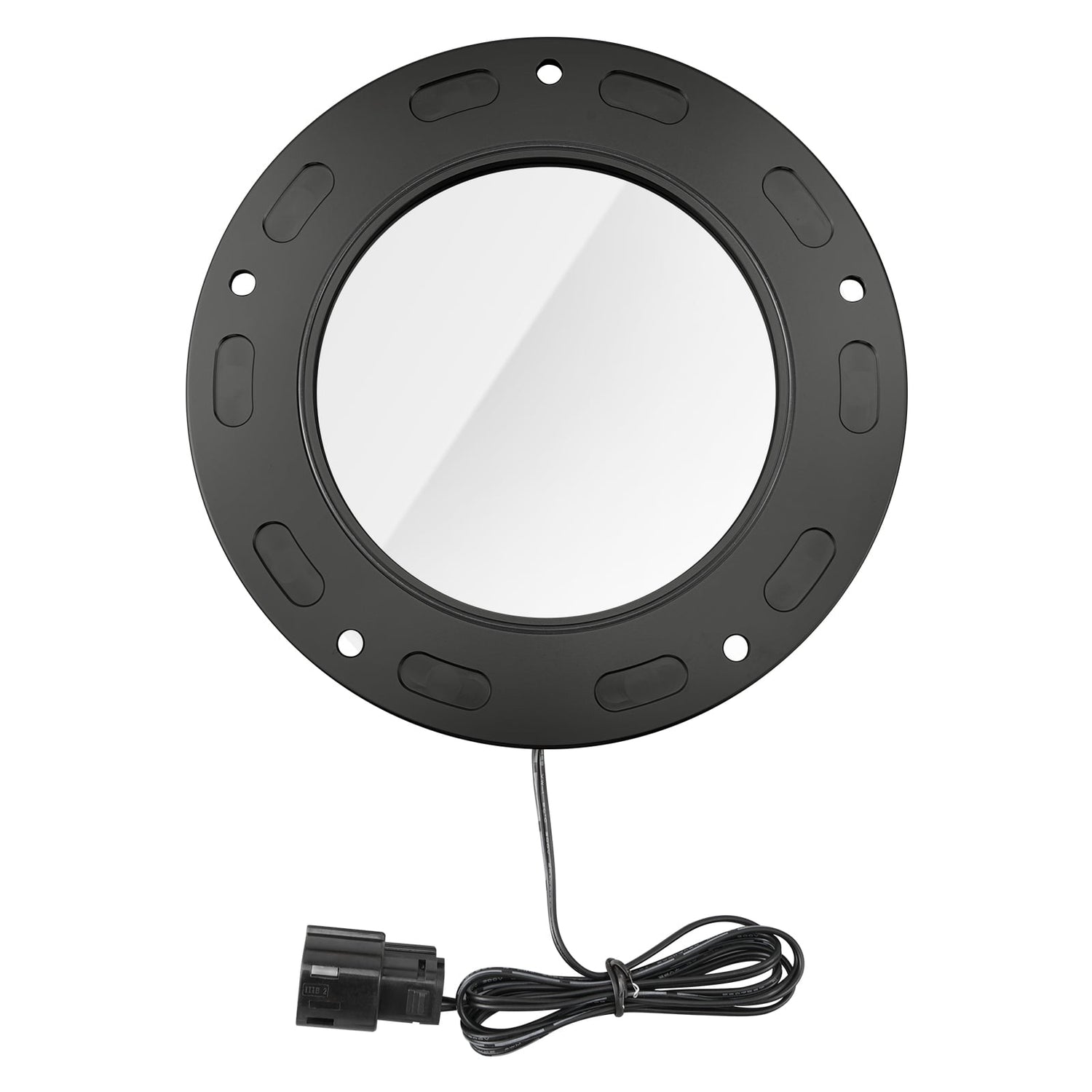 Clear Derby Cover for Harley Touring Models LED Strip Light