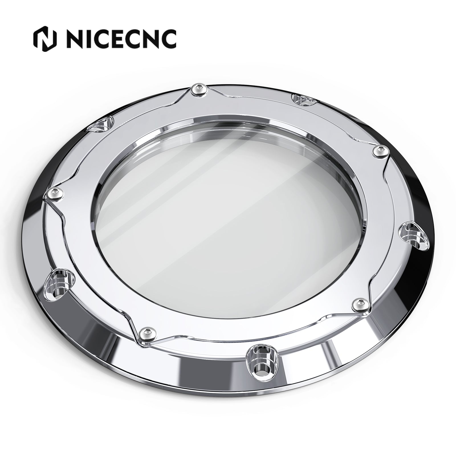 Transparent Primary Derby Clutch Cover For Harley Street Glide Road King Ultra Limited