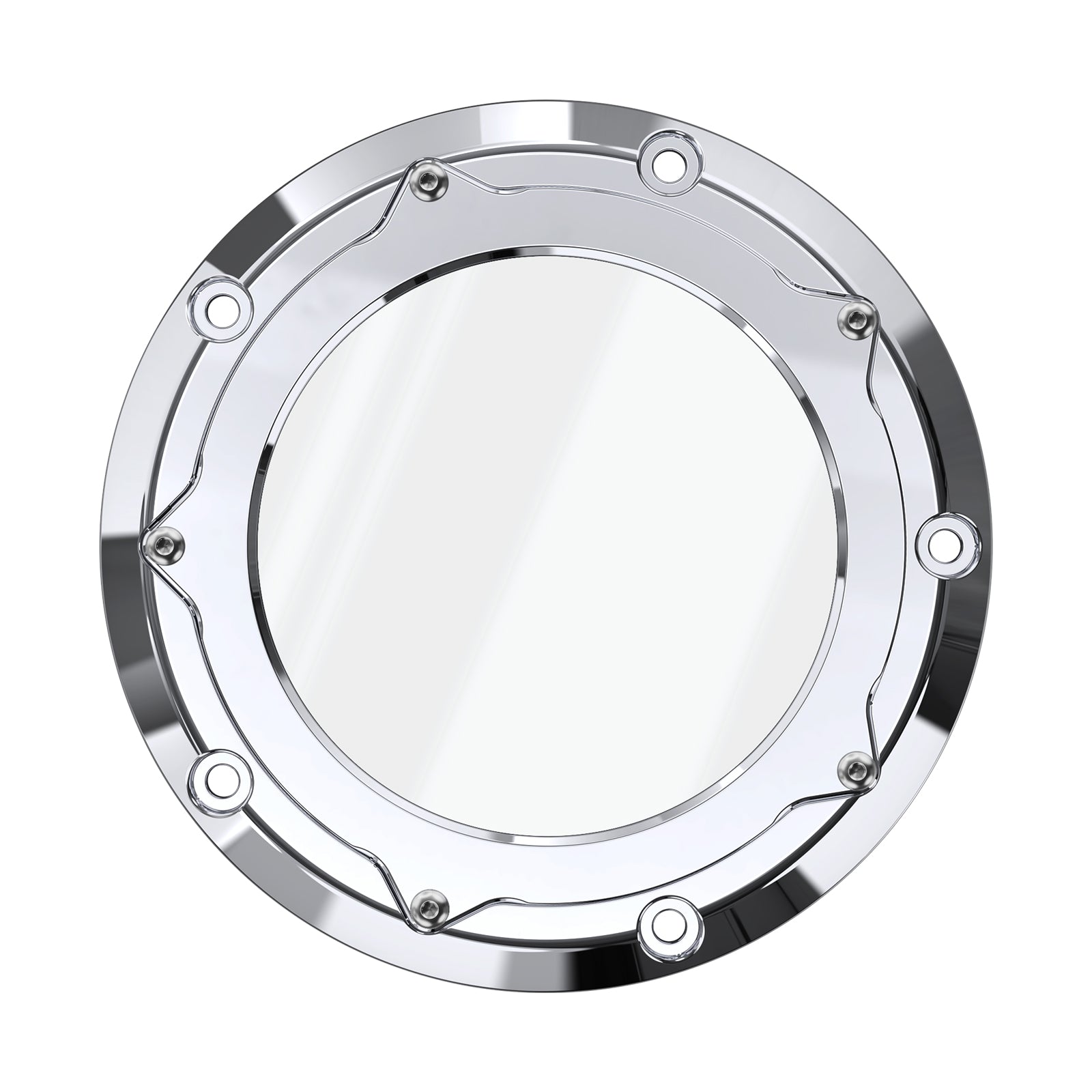 Transparent Primary Derby Clutch Cover For Harley Street Glide Road King Ultra Limited