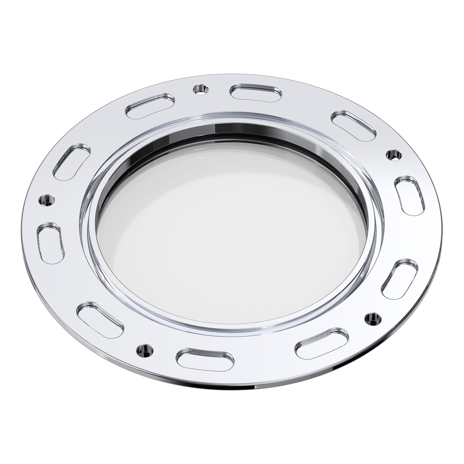 Transparent Primary Derby Clutch Cover For Harley Street Glide Road King Ultra Limited