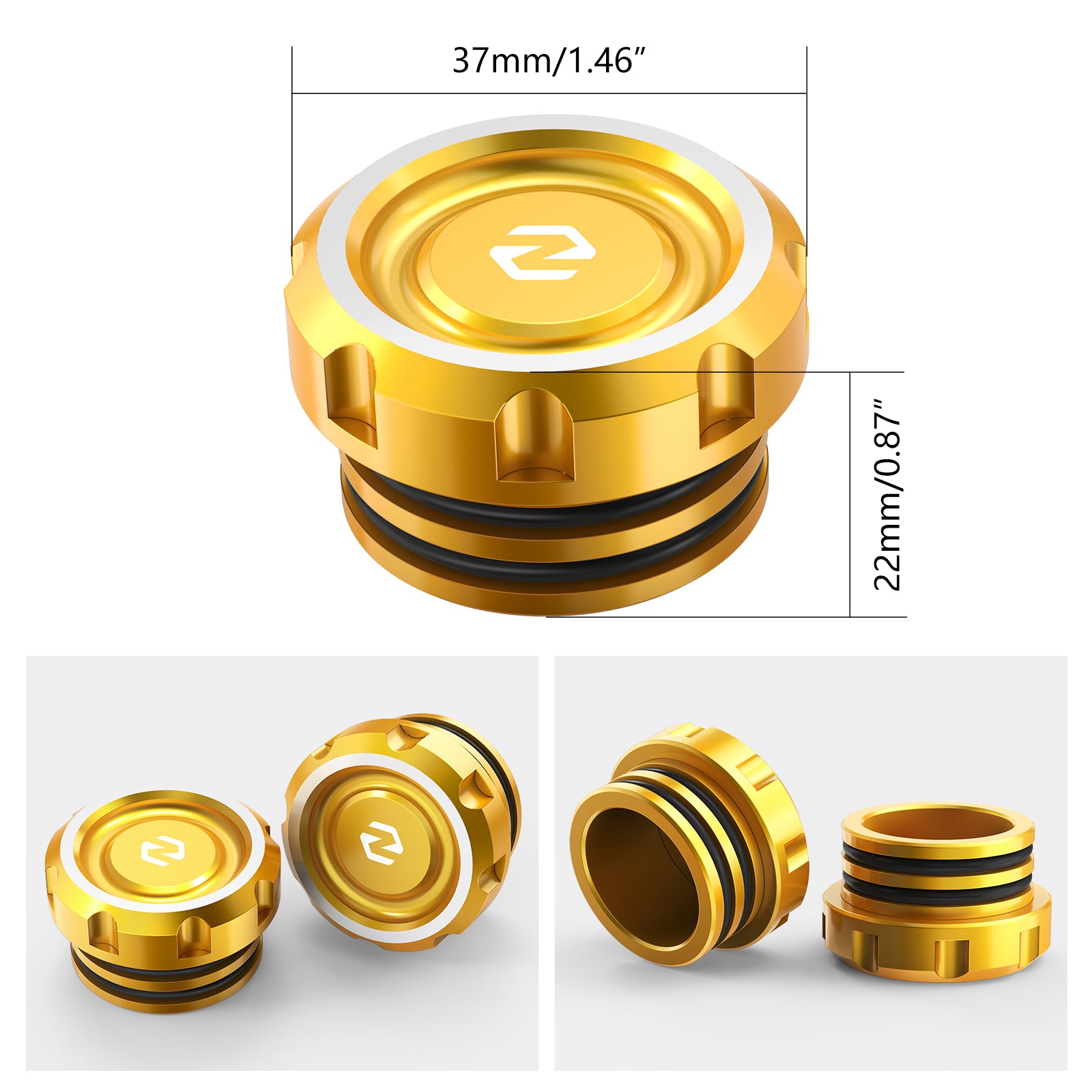Frame Hole Plugs Covers Caps For Harley Road King Street Glide Electra Glide