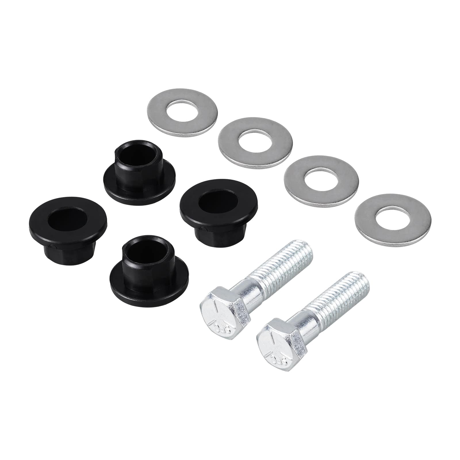 Handlebar Riser Mount Bushings & Bolts Kit For Harley Street Glide Road King Fat Boy Heritage Classic