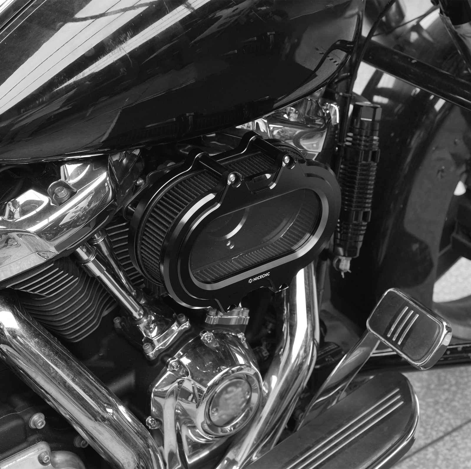 Harley Softail Street Bob Low Rider M8 Air Cleaner Intake Filter