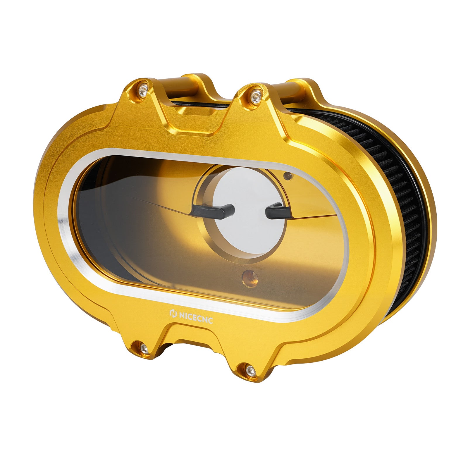 M8 Transparent Air Cleaner Intake Filter Kit For Harley Road King Electra Street Glide