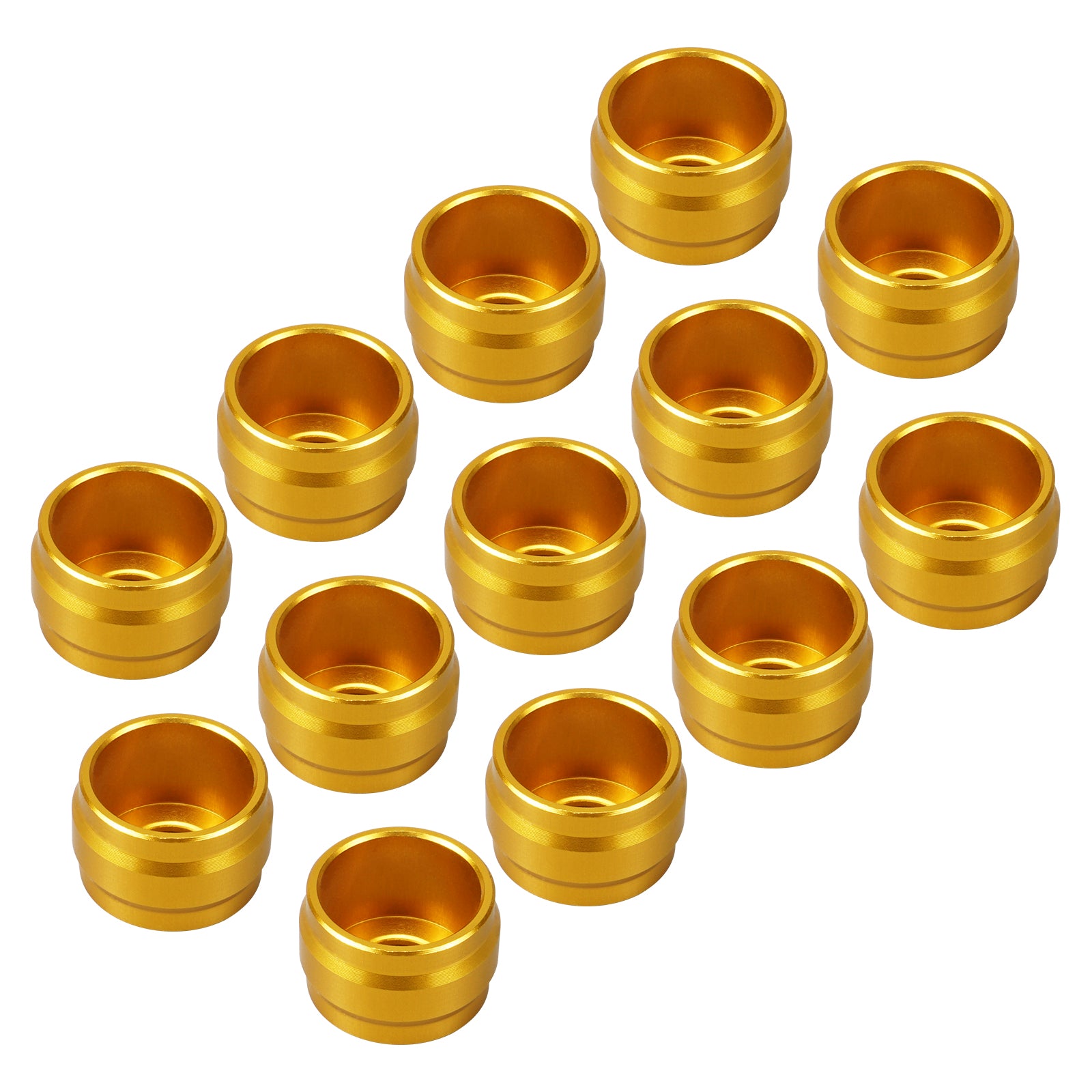 1/4" Primary Cover Bolt Caps Decorative Trim Rings For Harley Street Glide Road King