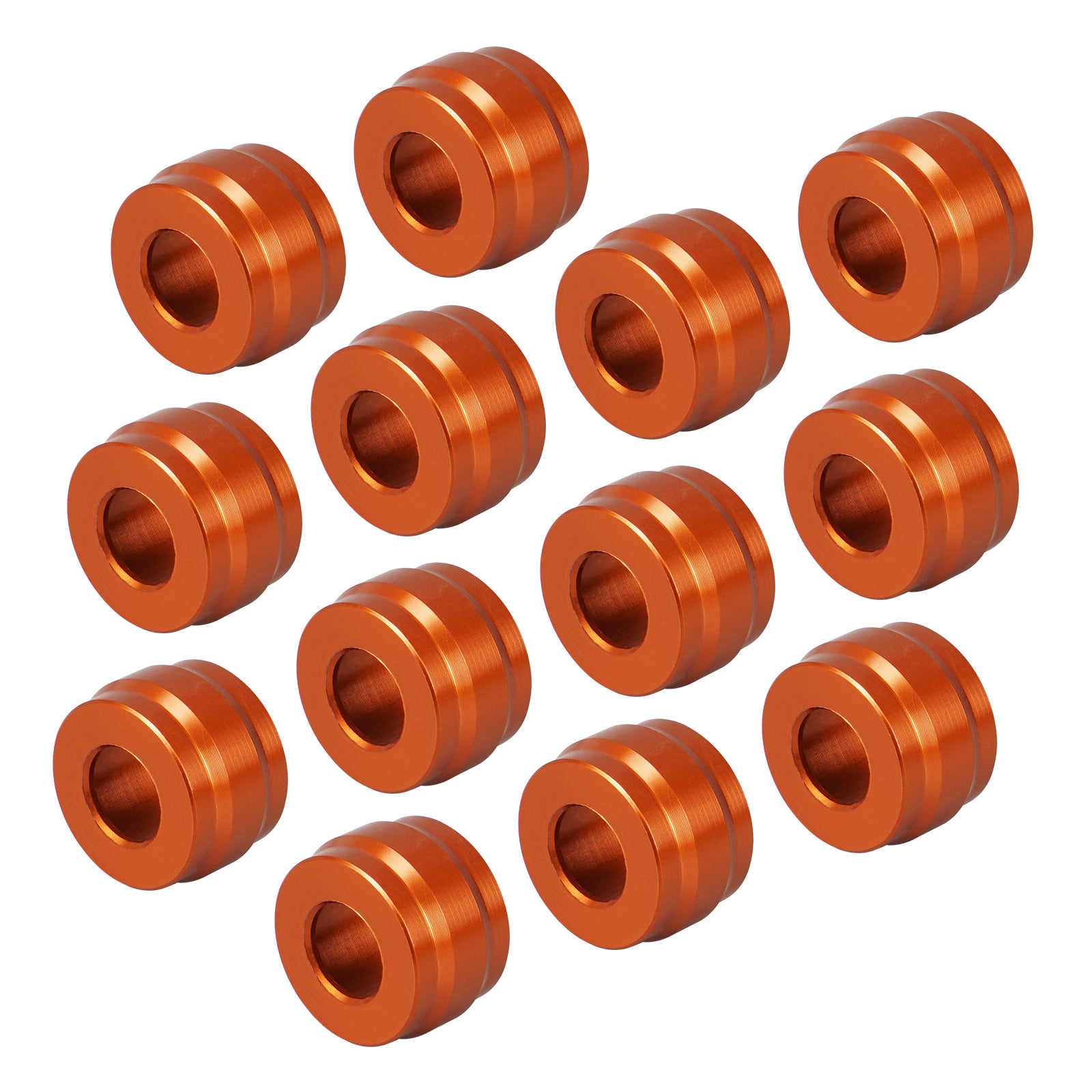 1/4" Primary Cover Bolt Caps Decorative Trim Rings For Harley Street Glide Road King