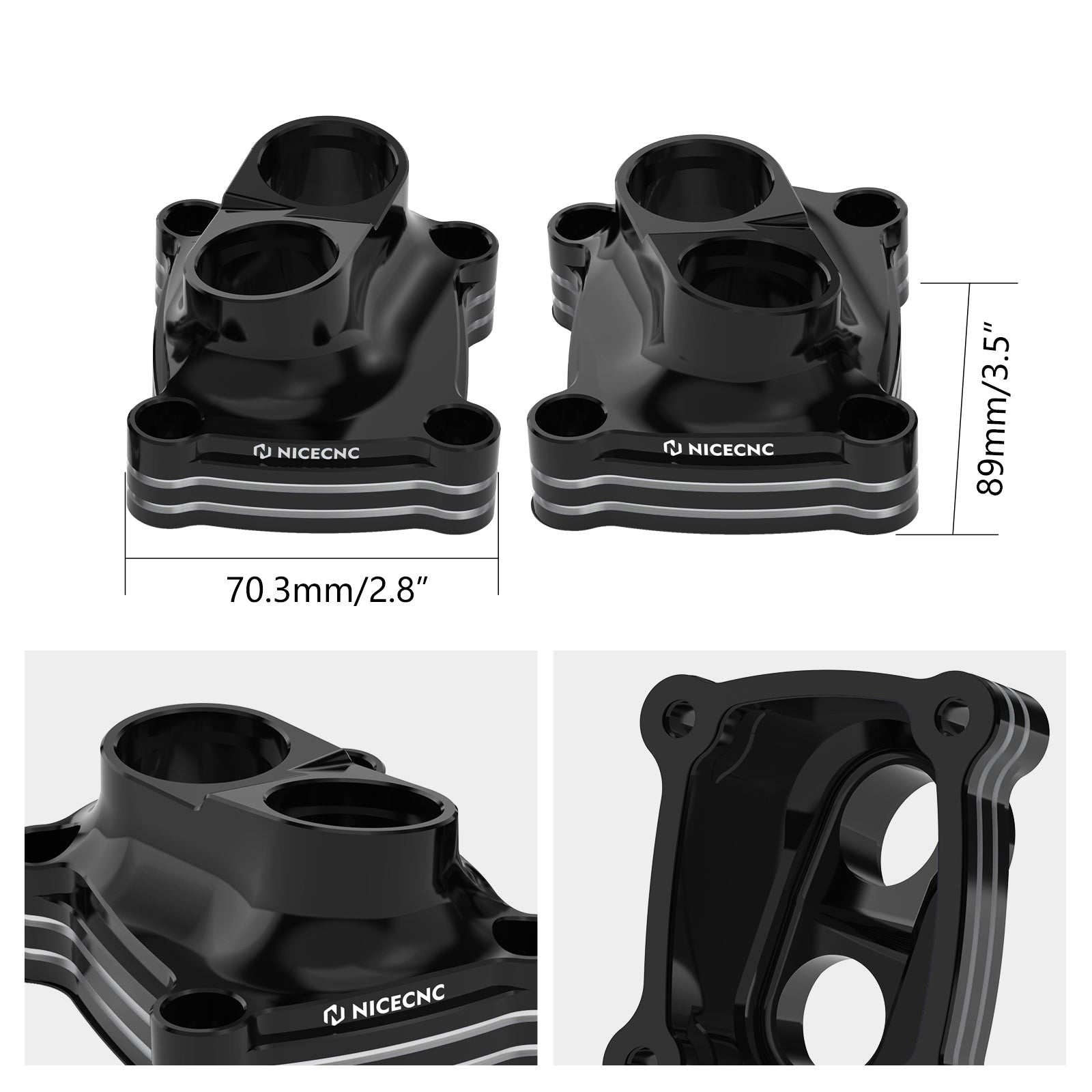 M8 Engine Lifter Tappet Covers For Harley Road King Electra Street Glide Ultra Limited