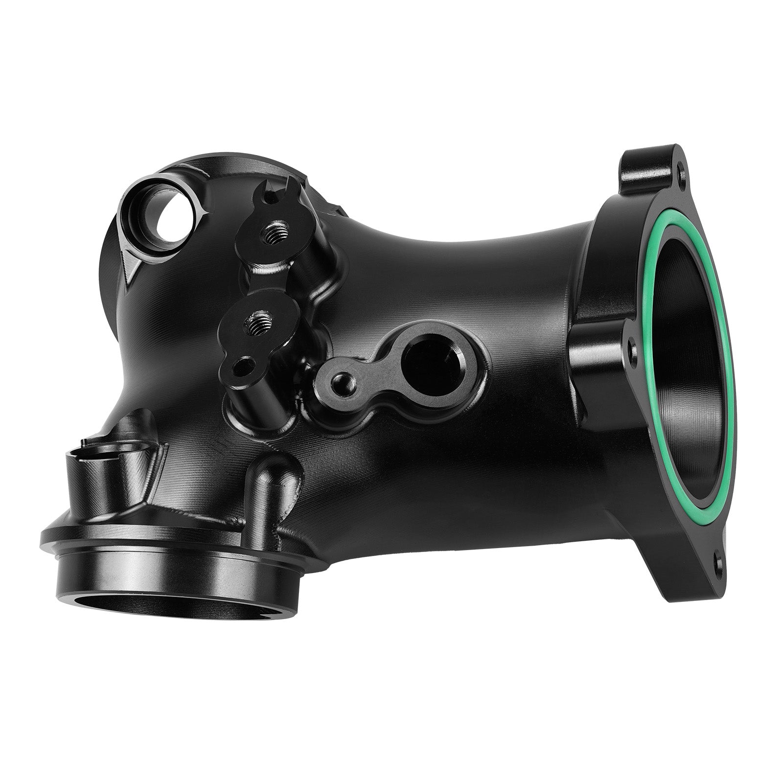 CNC One-Piece Aluminium 57mm M8 Intake Manifold For Harley Road King Street Glide