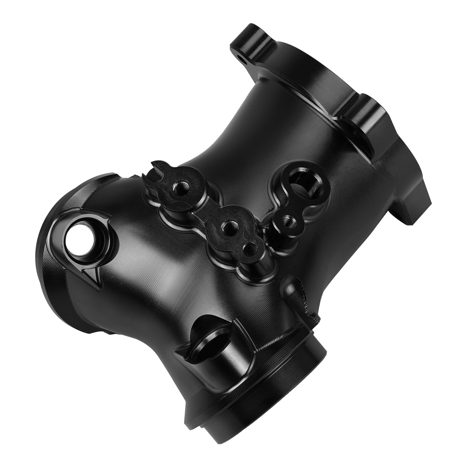 CNC One-Piece Aluminium 57mm M8 Intake Manifold For Harley Road King Street Glide