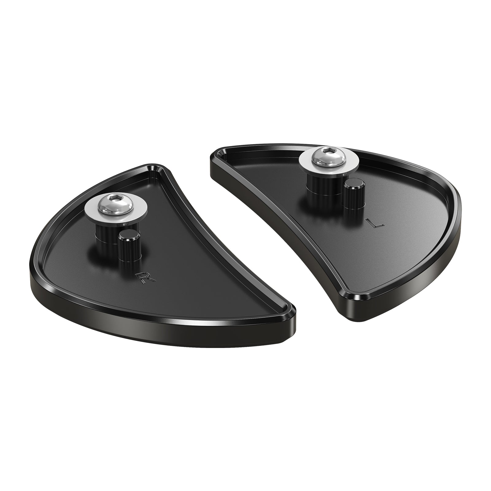 Batwing Fairing Mirror Hole Inserts Plugs Covers Caps For Harley Davidson Street Glide FLHX 2014-2023
