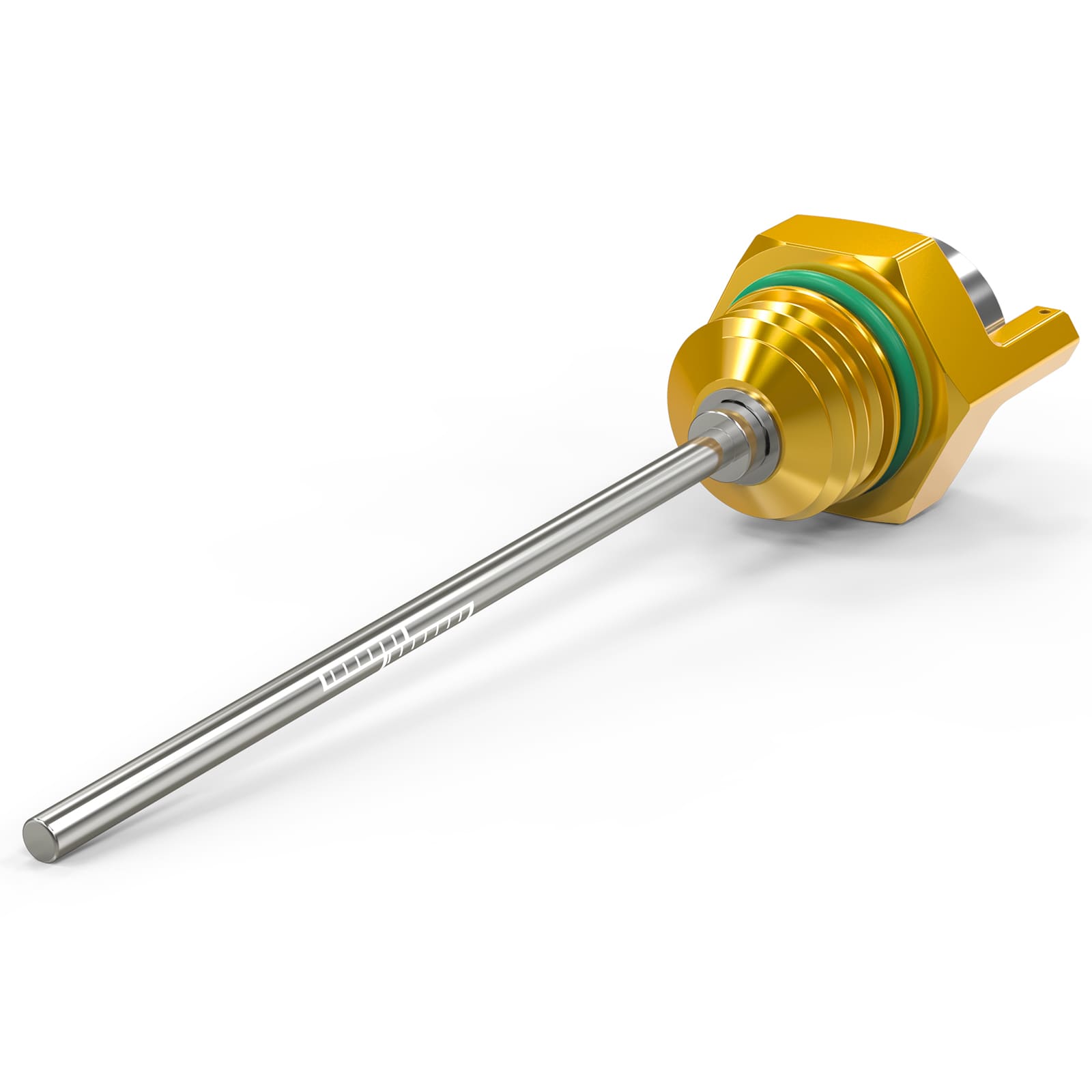 Oil Dipstick w/ Thermometer Gauge For Harley Touring Road King Street Glide Ultra Limited