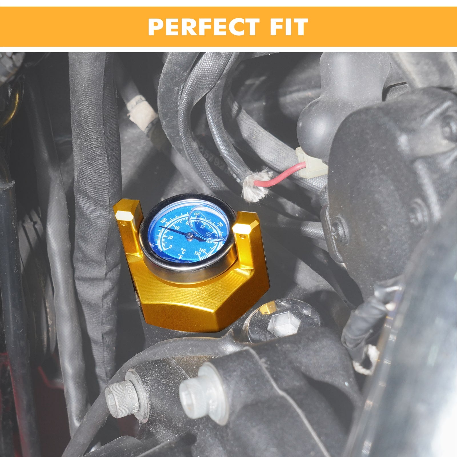 Oil Dipstick w/ Thermometer Gauge For Harley Touring Road King Street Glide Ultra Limited