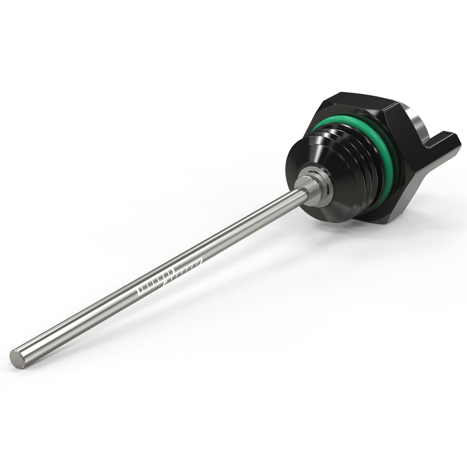 Oil Dipstick w/ Thermometer Gauge For Harley Touring Road King Street Glide Ultra Limited