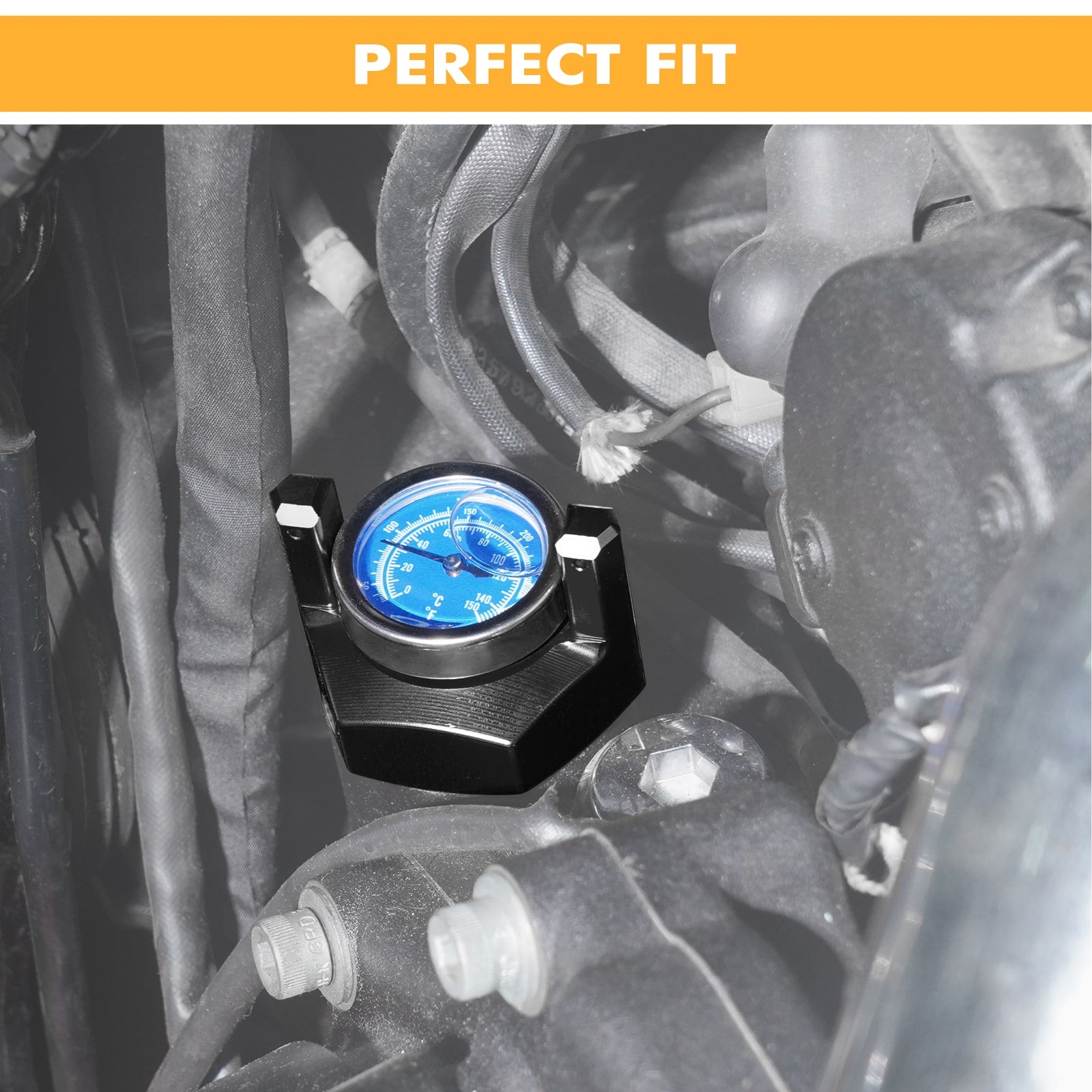 Oil Dipstick w/ Thermometer Gauge For Harley Touring Road King Street Glide Ultra Limited