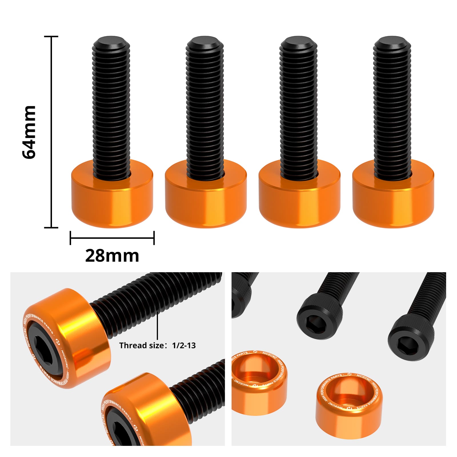 Rear Shock Suspension Mount Bolts Screws Kit For Harley Road King FLHR Street Glide FLHX