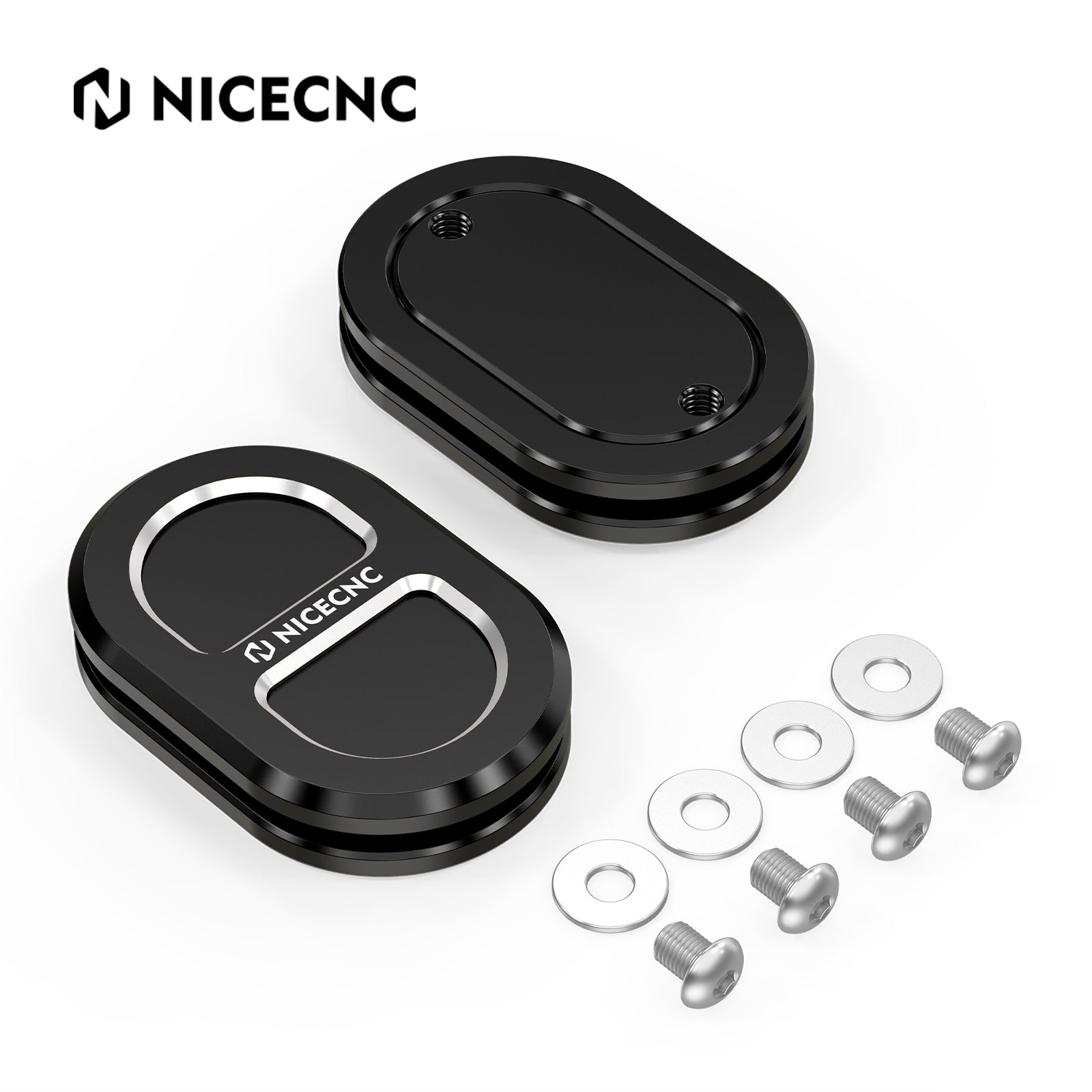 Antenna Hole Filler Covers Kit For Harley Road King Street Glide Road Glide