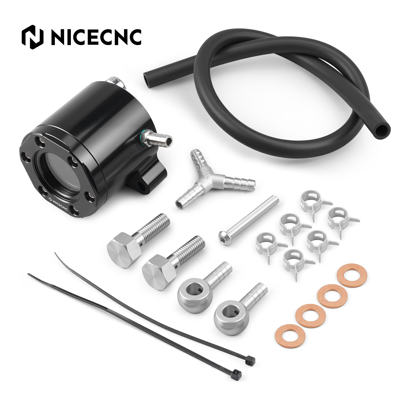 External Breather Kit For Harley Road King Street Glide Softail Street Bob Low Rider Fat Bob