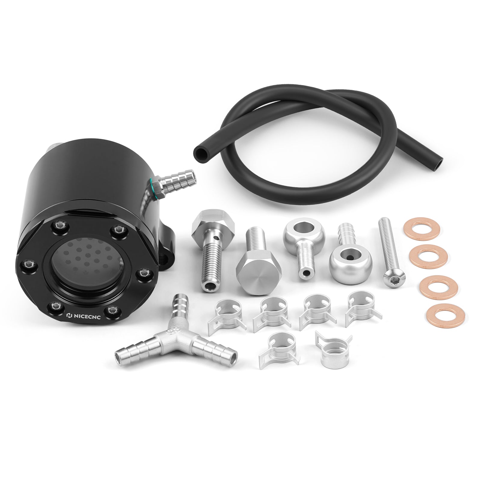 External Breather Kit For Harley Road King Street Glide Softail Street Bob Low Rider Fat Bob