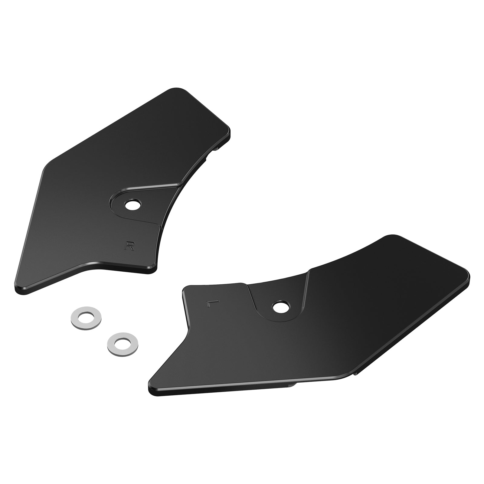 Frame Side Steering Neck Covers Trim For Harley Road King Street Glide Ultra Limited