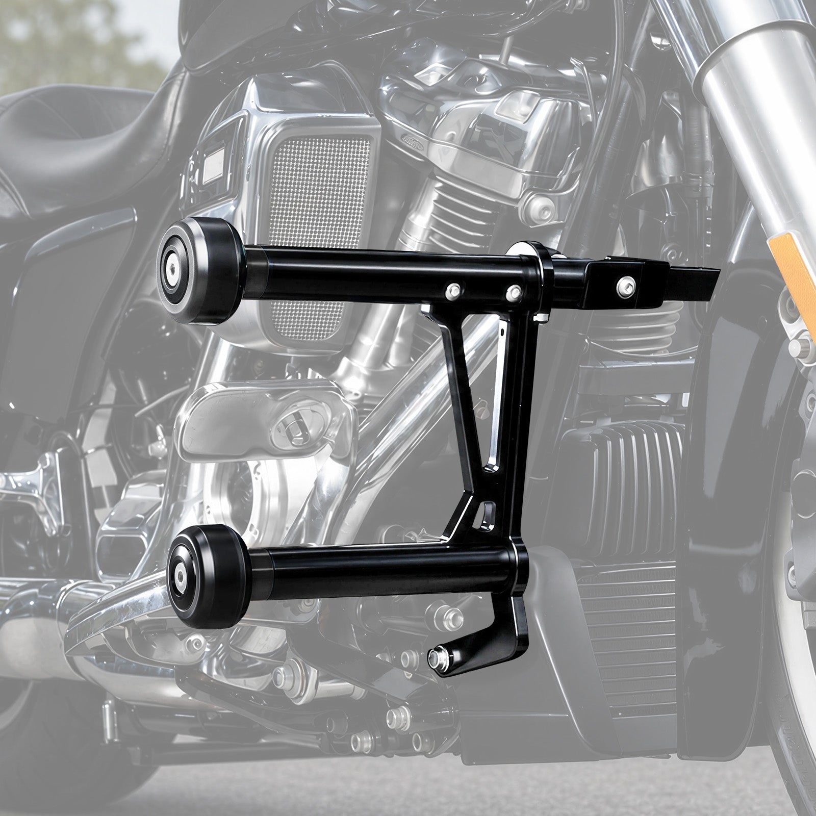 Modular Front Engine Frame Guard Crash Bar For Harley Street Glide CVO Road Glide