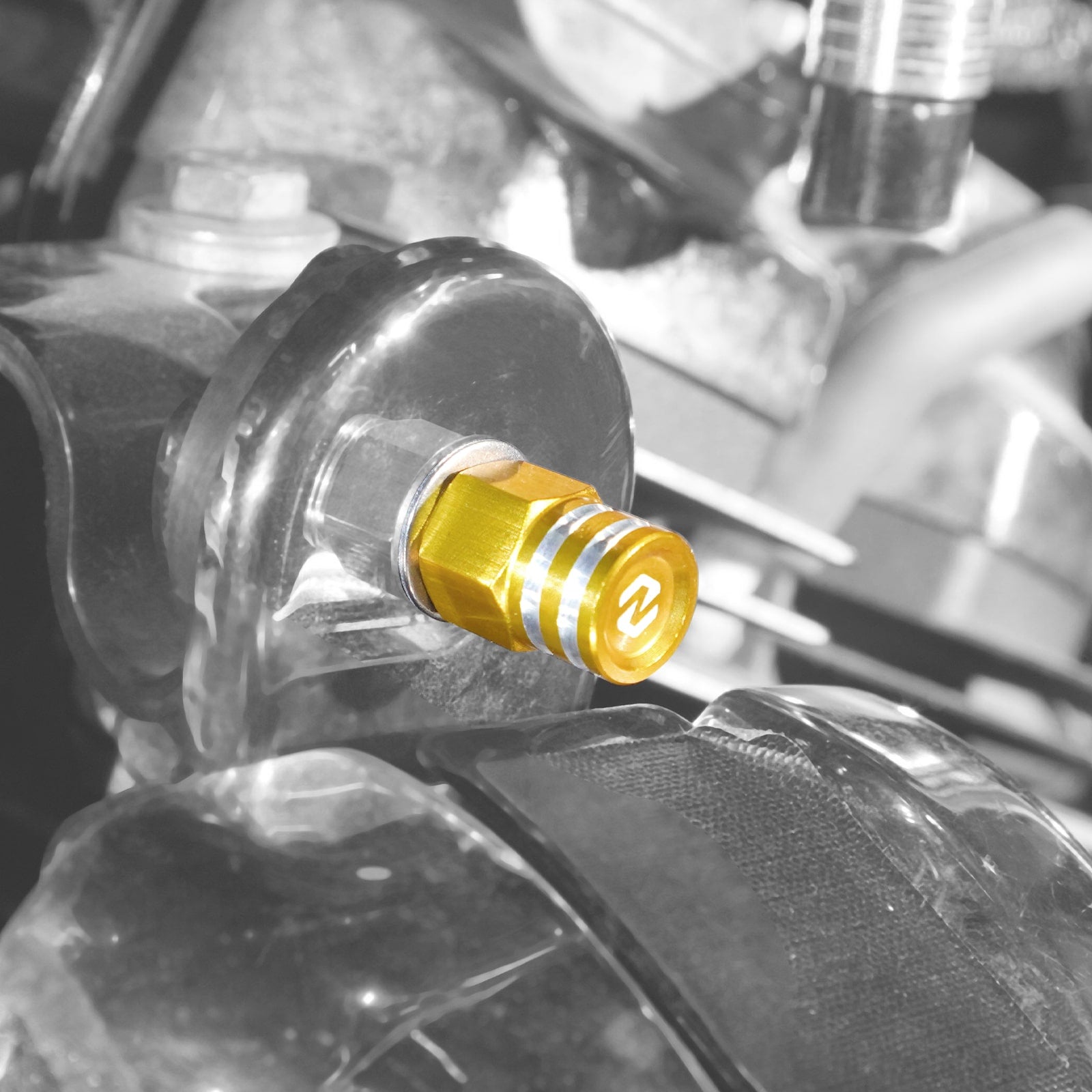 Horn Cover Mounting Nut Locking Kit For Harley Road King Street Glide