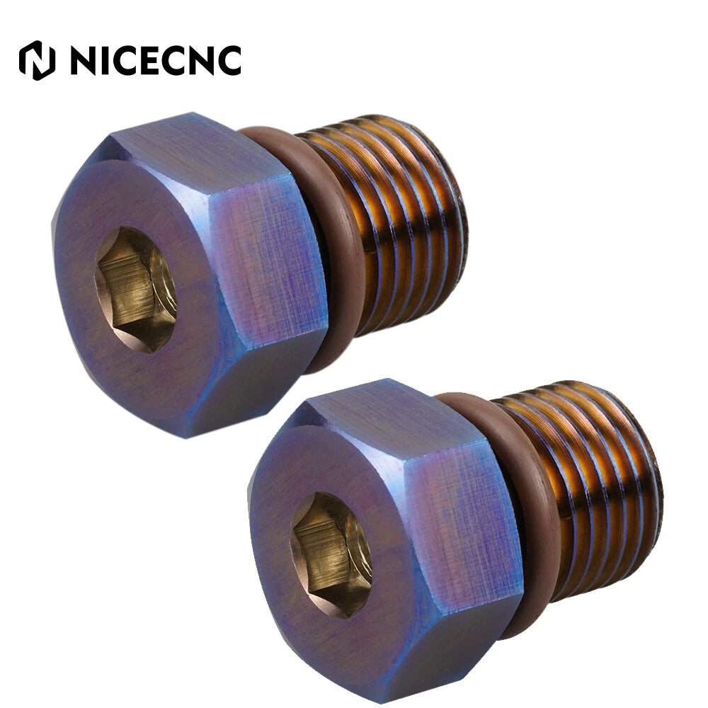 Magnetic Oil Drain Bolts Plugs Kit For Harley Road King Electra Street Glide