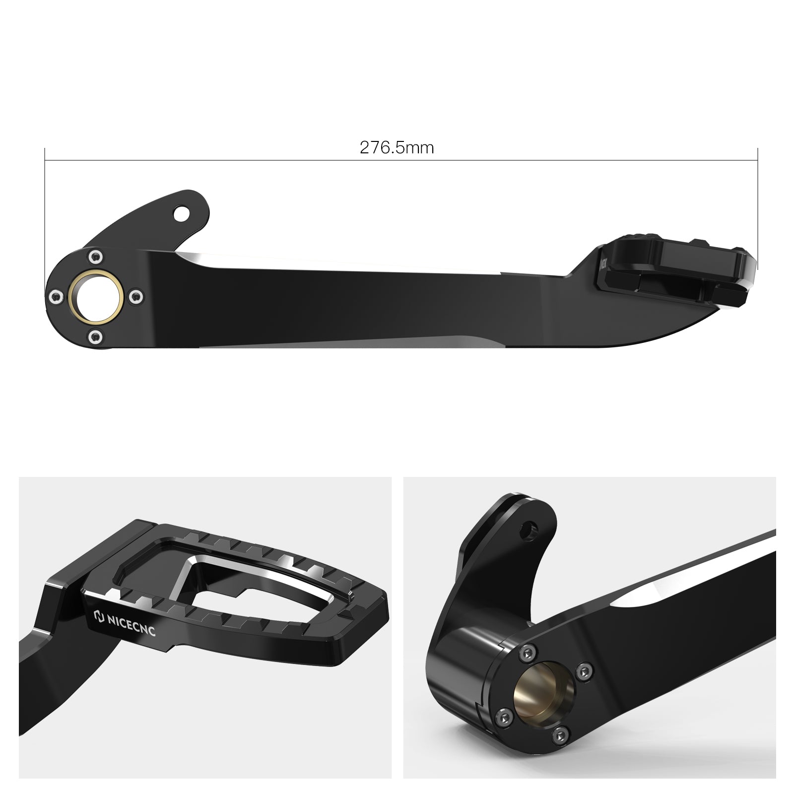 Rear Brake Pedal + Heel Toe Shifter Levers For Harley Road King Street Glide Ultra Limited