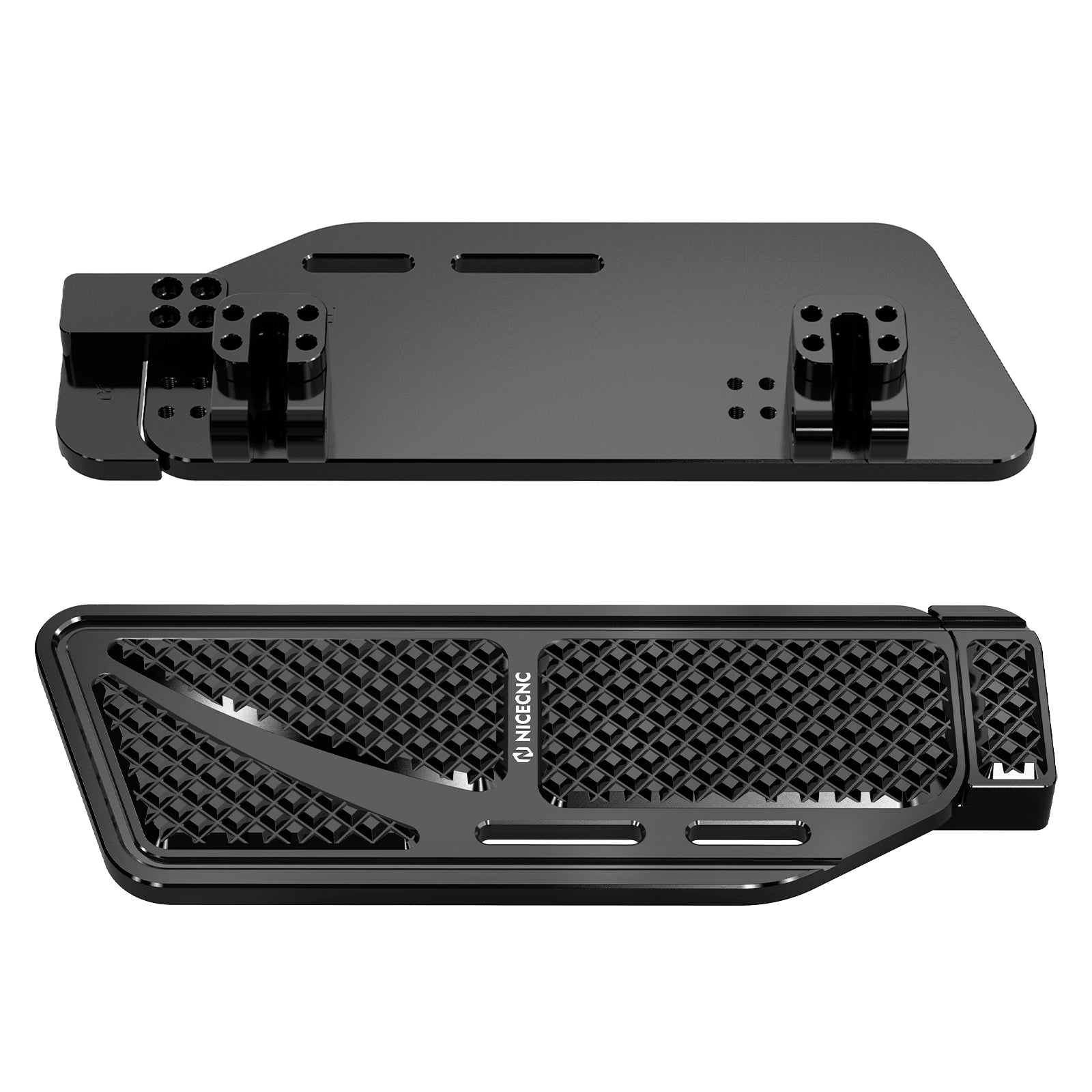 Enlarged Rider Insert Footboards Floorboards For Harley Road King Street Glide Ultra Limited
