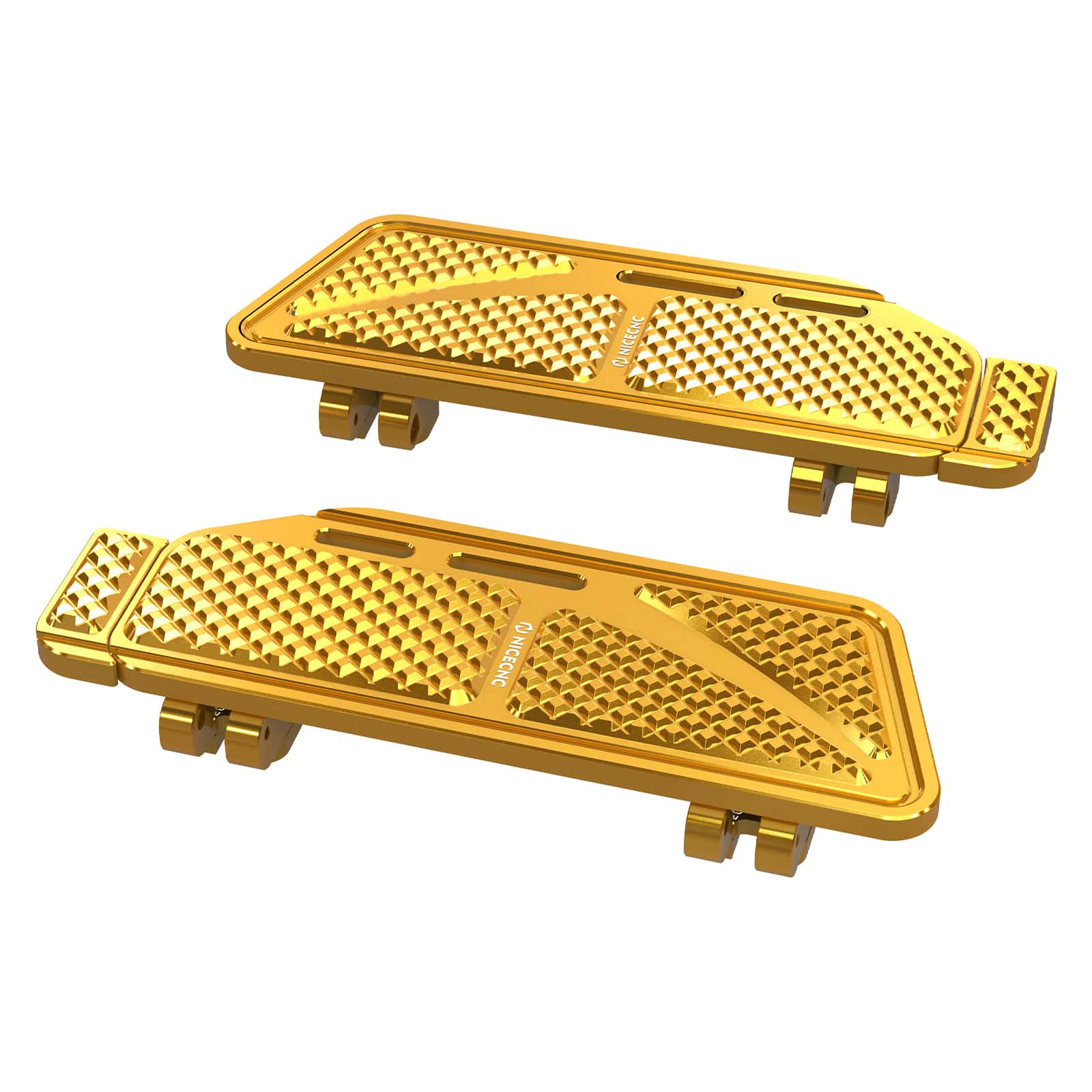 Enlarged Rider Insert Footboards Floorboards For Harley Road King Street Glide Ultra Limited