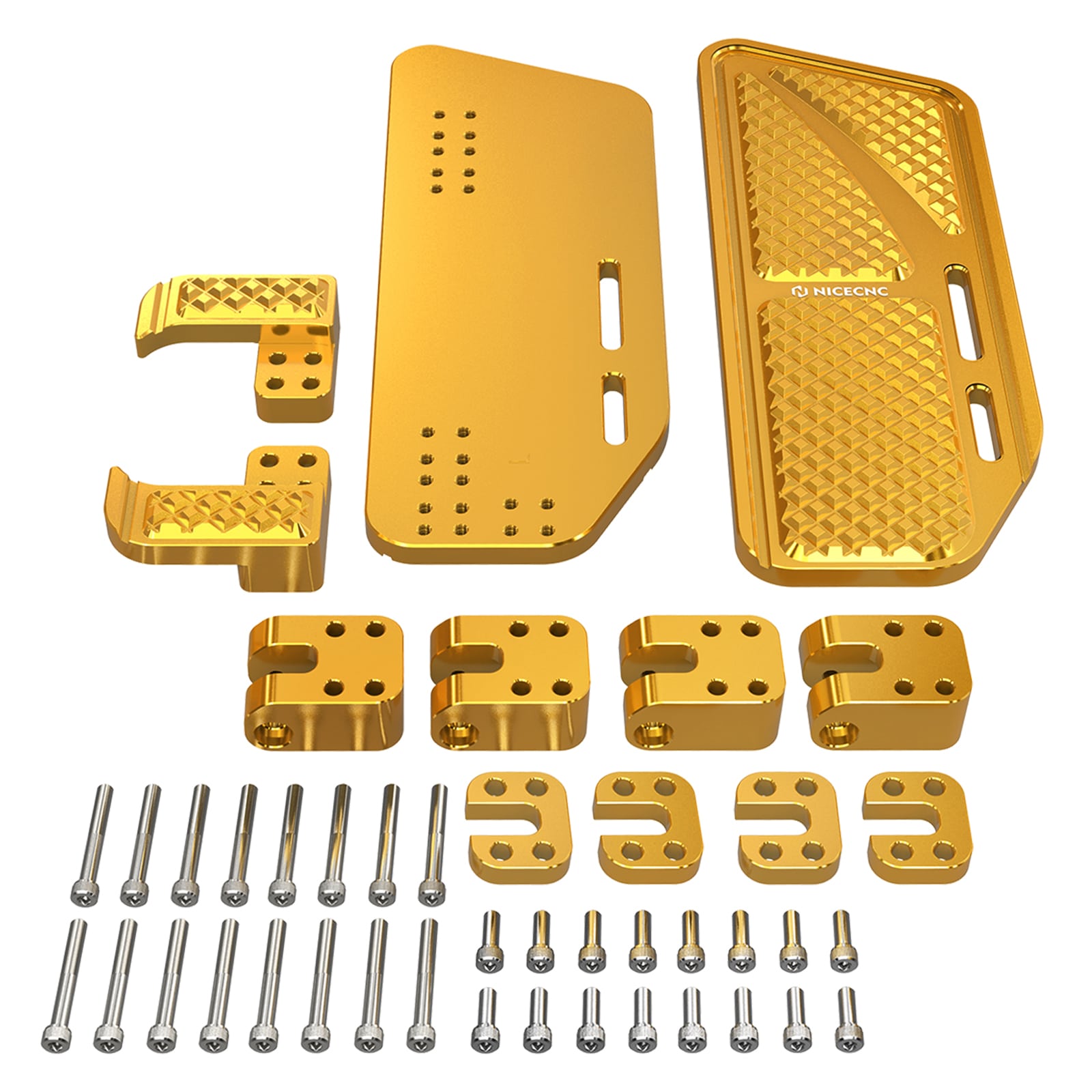 Enlarged Rider Insert Footboards Floorboards For Harley Road King Street Glide Ultra Limited