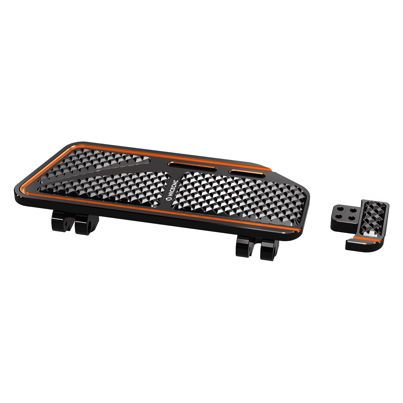 Enlarged Rider Insert Footboards Floorboards For Harley Road King Street Glide Ultra Limited