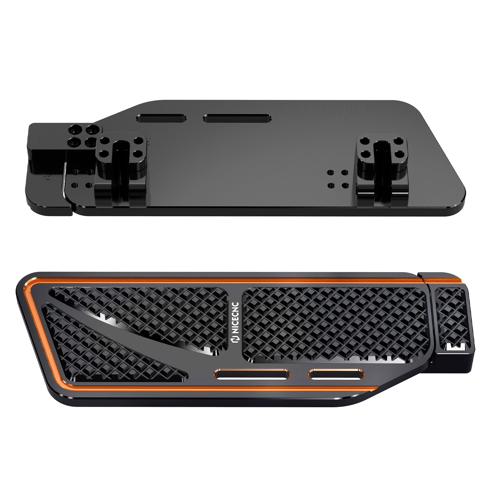 Enlarged Rider Insert Footboards Floorboards For Harley Road King Street Glide Ultra Limited