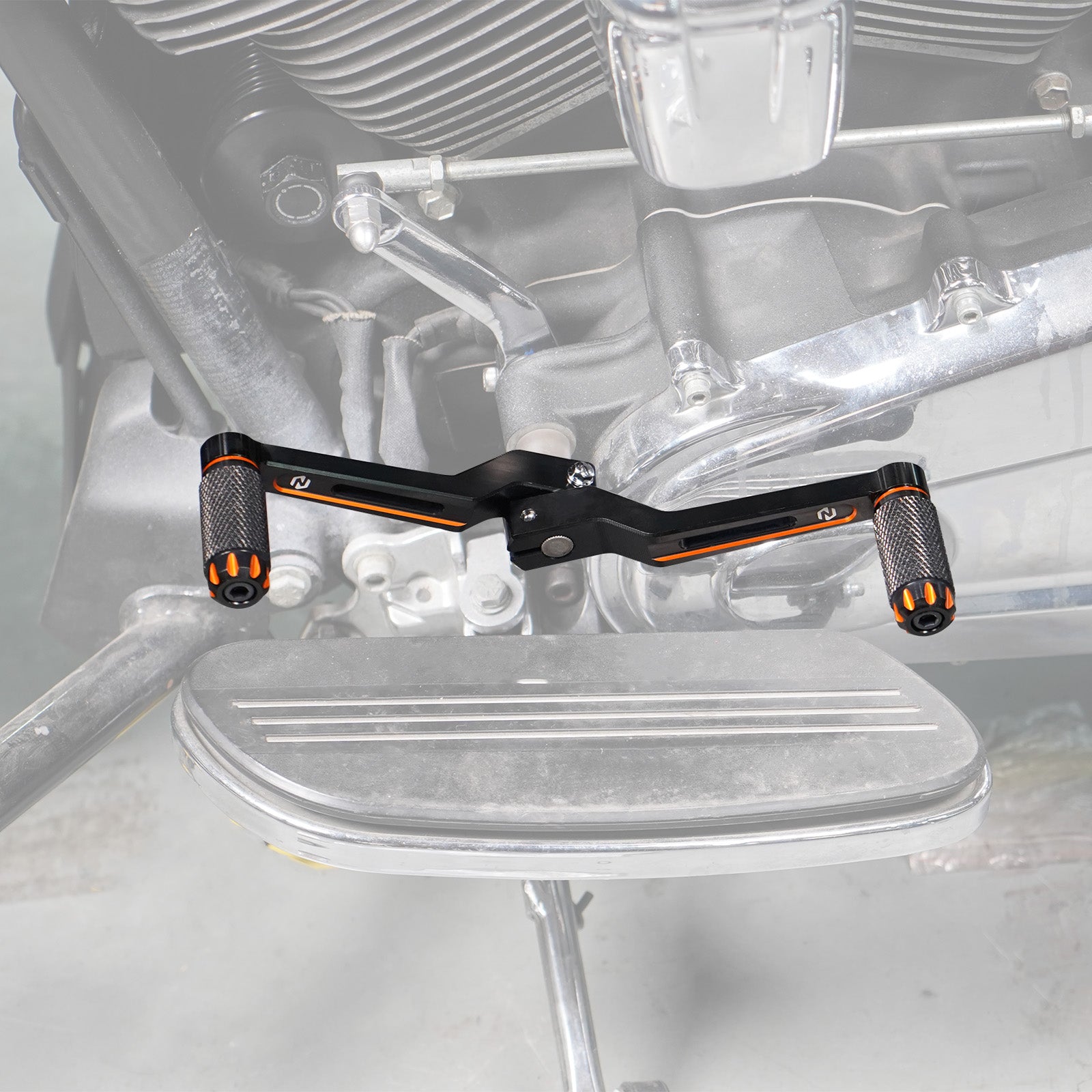 Short Heel Toe Shifter Shift Levers Set For Harley Road King Street Glide Ultra Limited