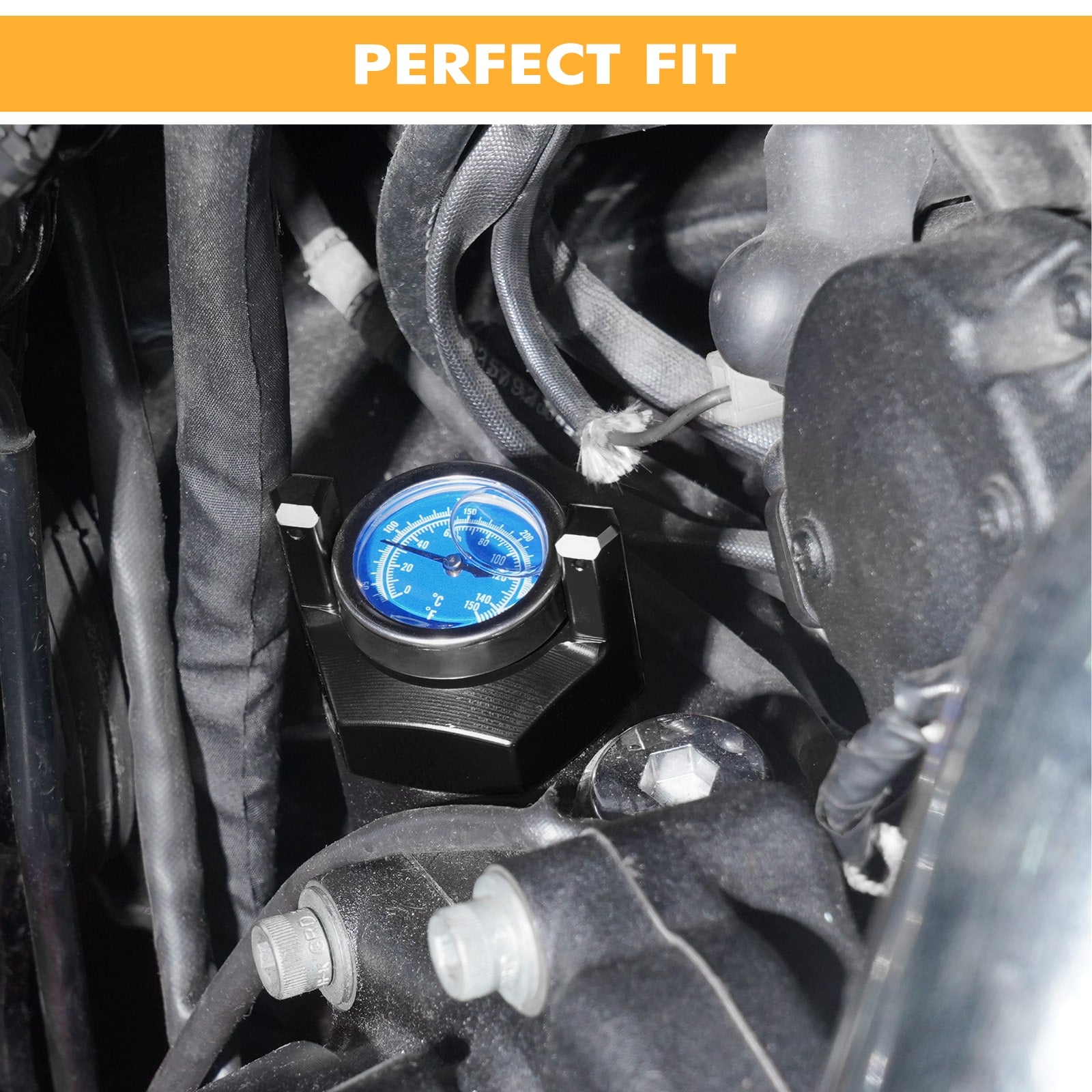 Oil Dipstick w/ Thermometer Temp Gauge For Harley Road King Street Glide Ultra Limited