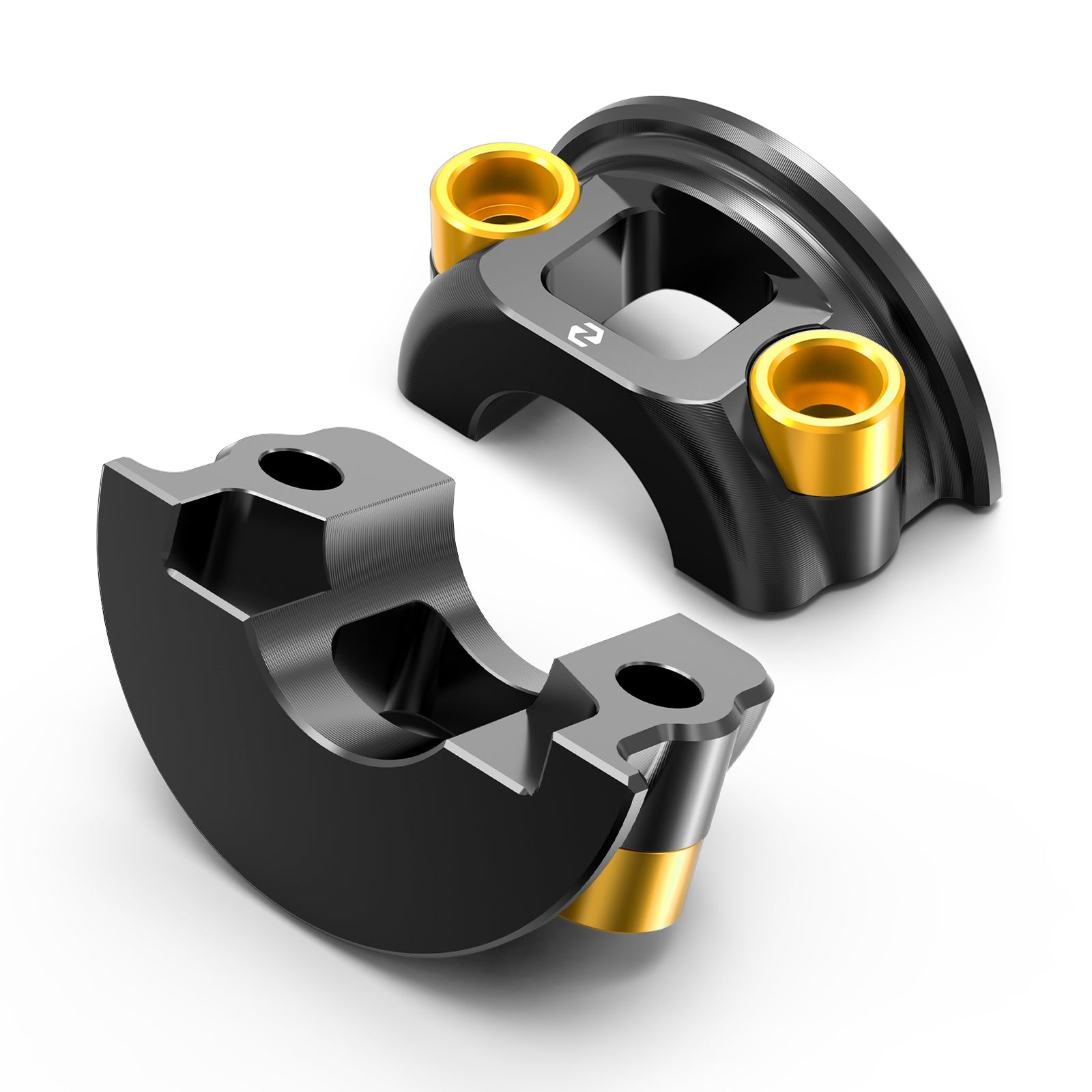 Brake Master Cylinder & Clutch Lever Perch Half Clamp Kit For Harley Road Street Glide