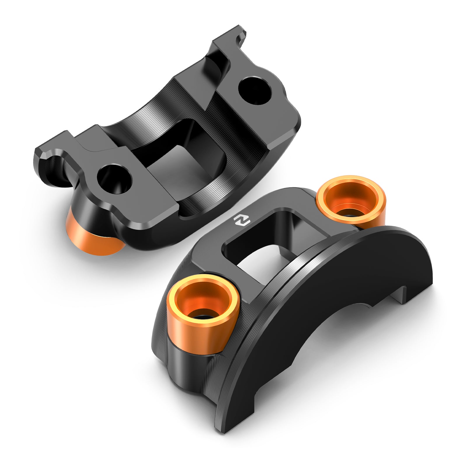 Brake Master Cylinder & Clutch Lever Perch Half Clamp Kit For Harley Road Street Glide