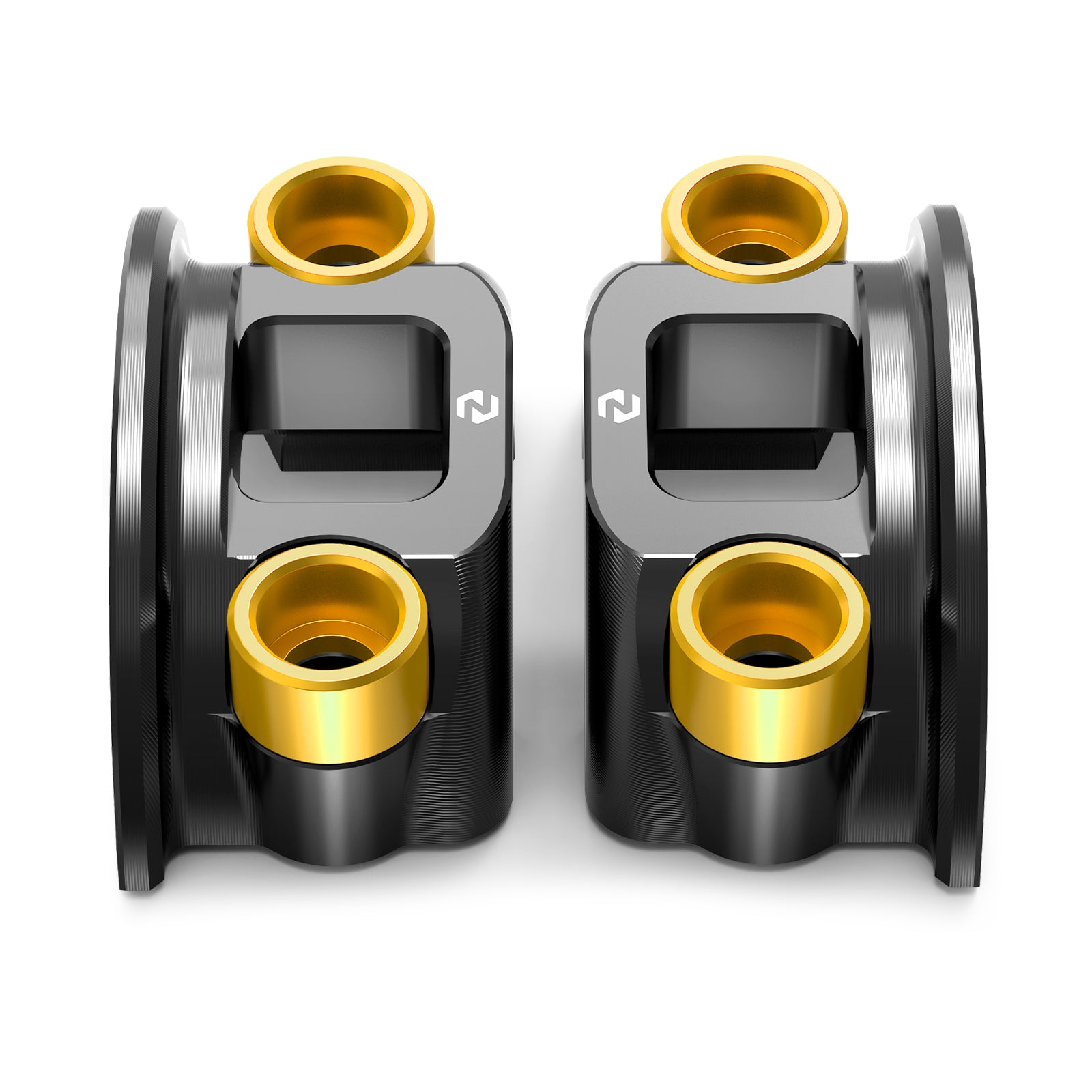 Brake Master Cylinder & Clutch Lever Perch Half Clamp Kit For Harley Road Street Glide