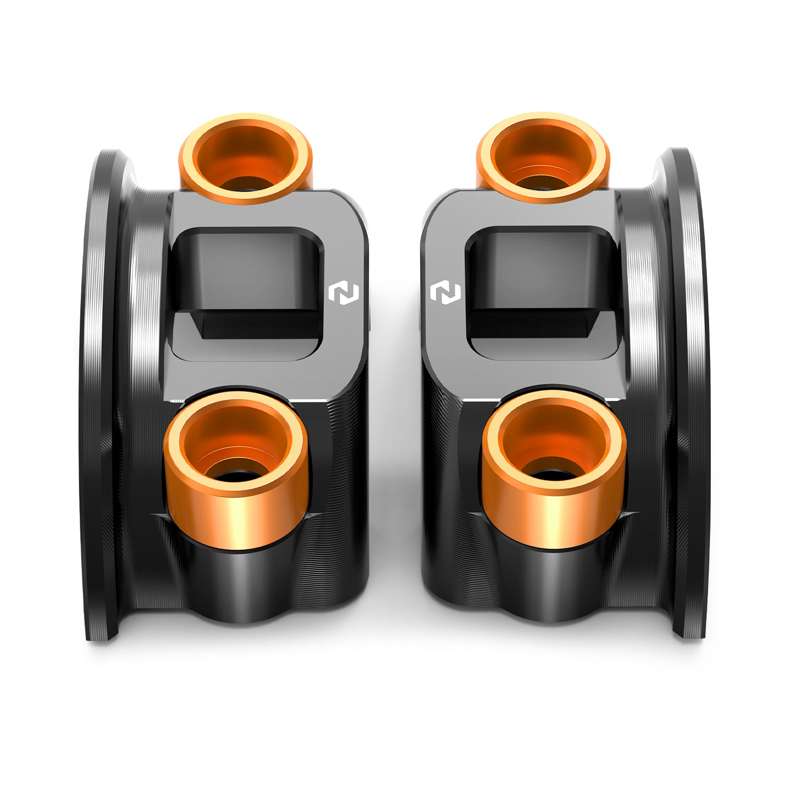 Brake Master Cylinder & Clutch Lever Perch Half Clamp Kit For Harley Road Street Glide