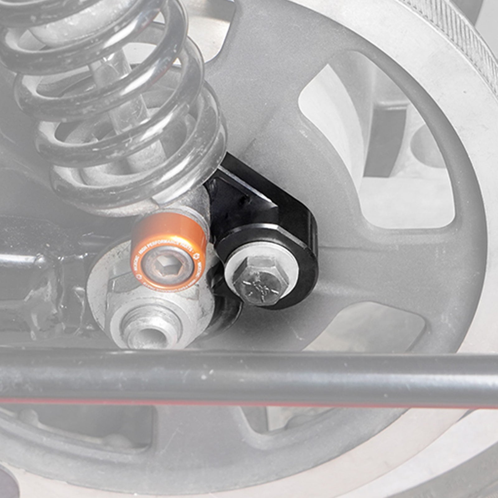 Shock Lift Bracket Rear Suspension Riser Kit For Harley Road King Street Glide