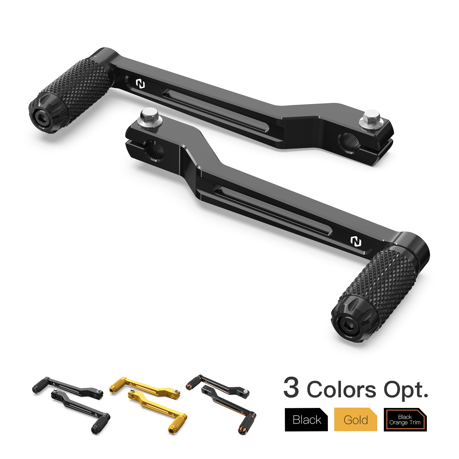 Heel Toe Gear Shifter Levers For Harley Softail Slim Deluxe Fat Boy Heritage