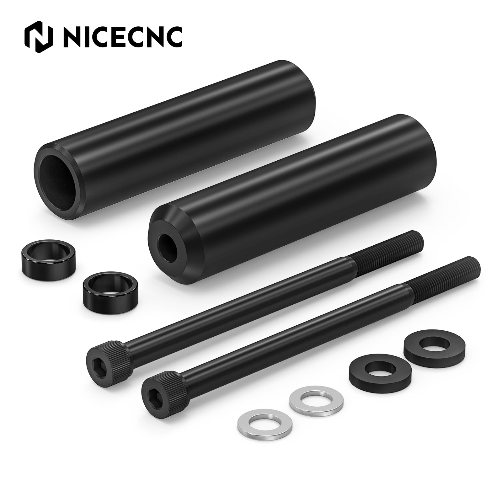 Upper Shock Mount Frame Sliders Kit For Harley Sportster 1200 883 72 48 XL