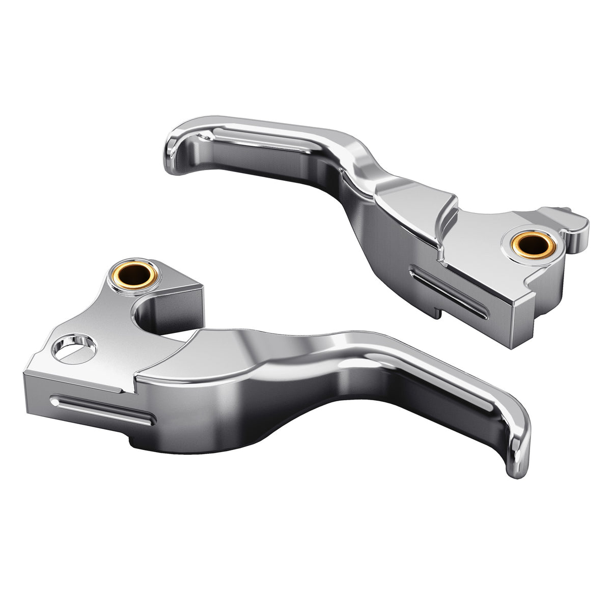 Harley Sportster 1200 883 XL Chrome Short Brake Clutch Levers