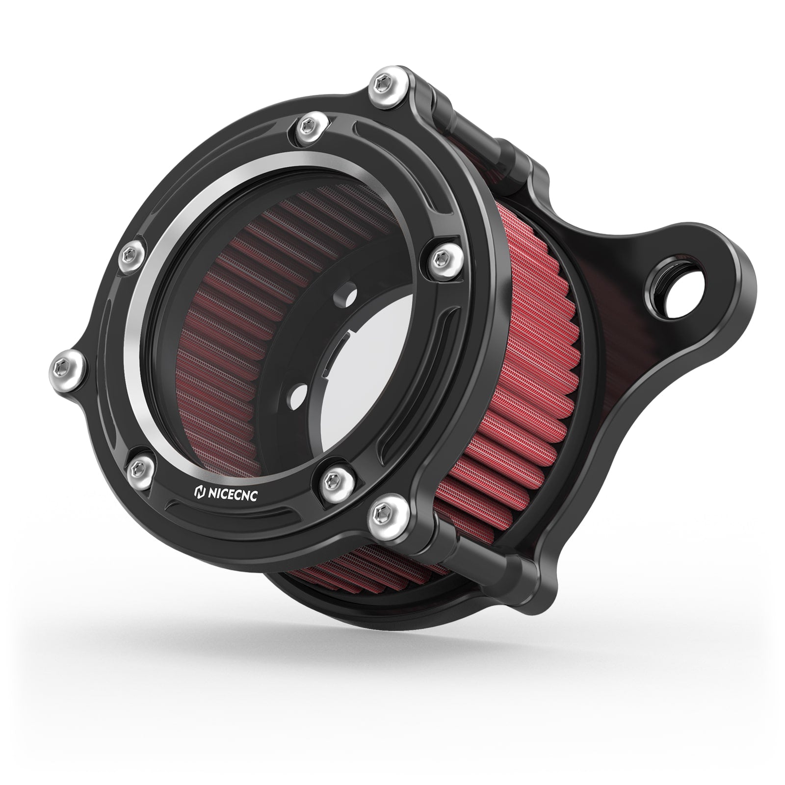 Full Clear Air Cleaner Intake Filter Kit For Harley Sportster 1200 Iron 883 Forty Eight XL