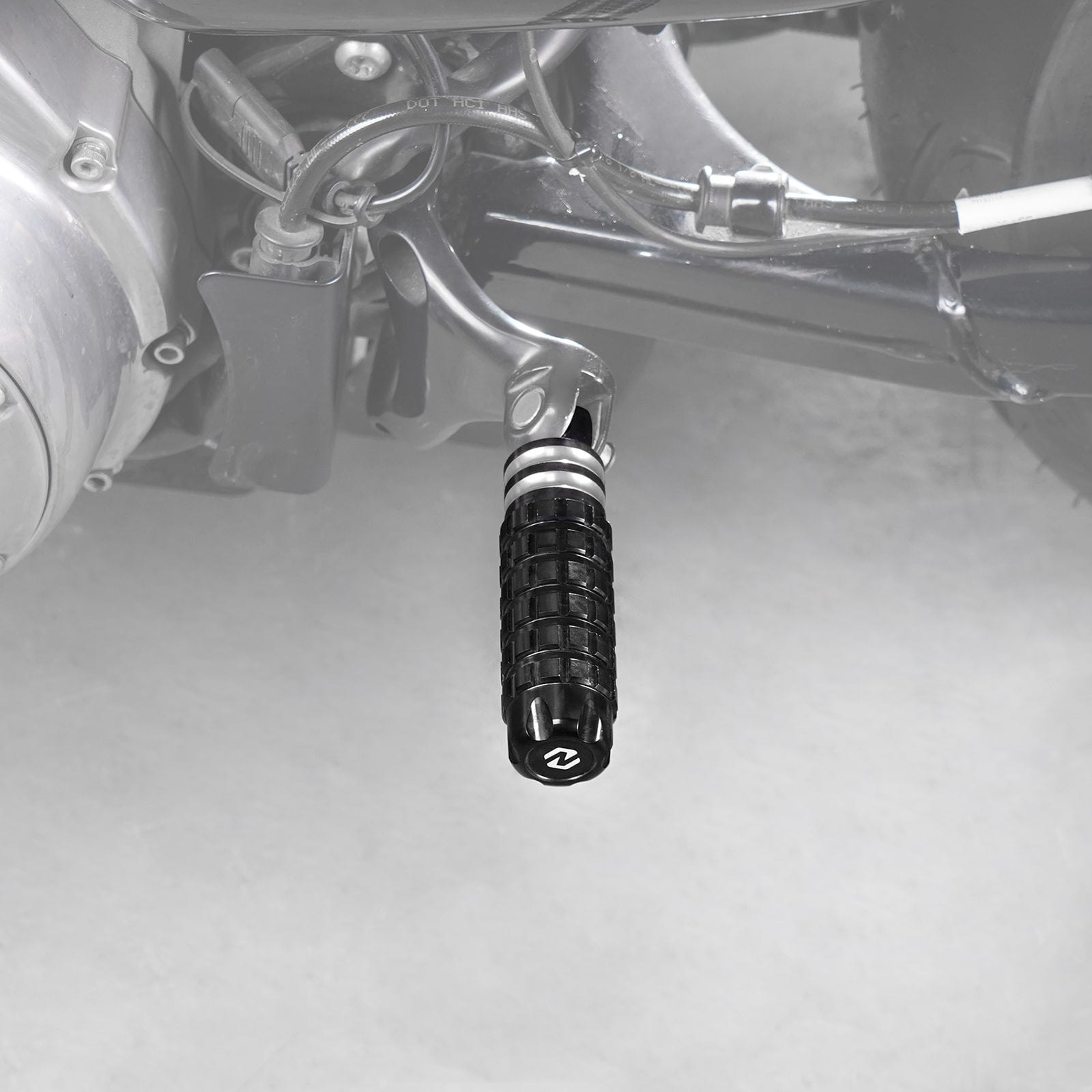 Rear Passenger Footpegs Footrest For Harley Sportster 1200 Iron 883 XL Forty Eight