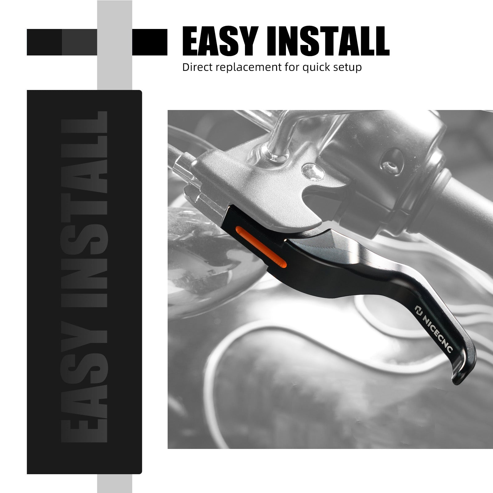 2X Chrome Brake & Clutch Levers For Harley Davidson Dyna, Sportster, Softail Models
