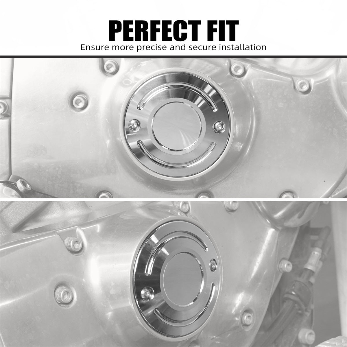 Engine Timer Cover Cap For Harley Sportster 1200 Iron 883 XL Forty Eight Roadster