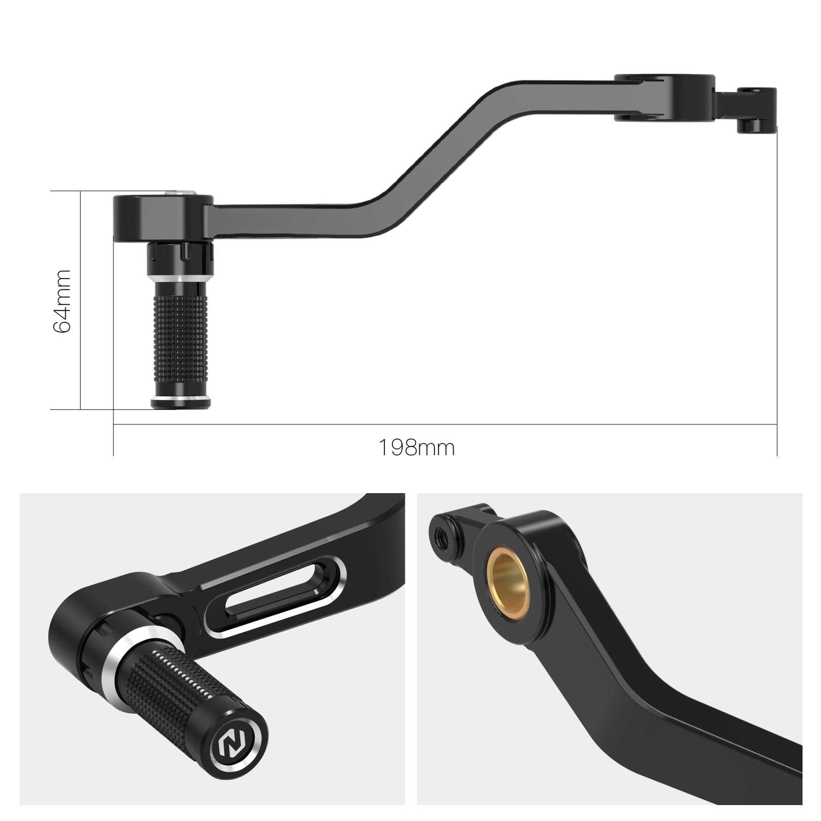 Gear Shifter Shift Lever Pedal Adjustable For Harley Sportster S 2021-2024