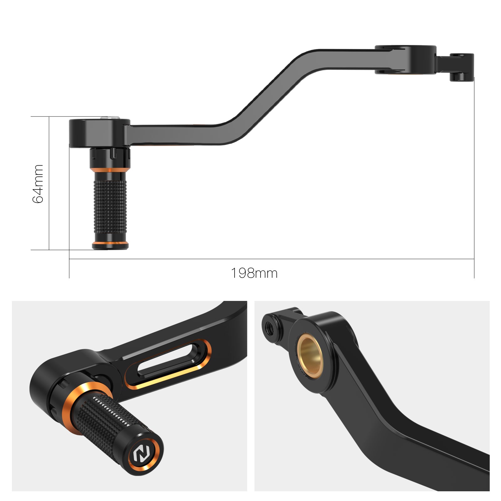 Gear Shifter Shift Lever Pedal Adjustable For Harley Sportster S 2021-2024
